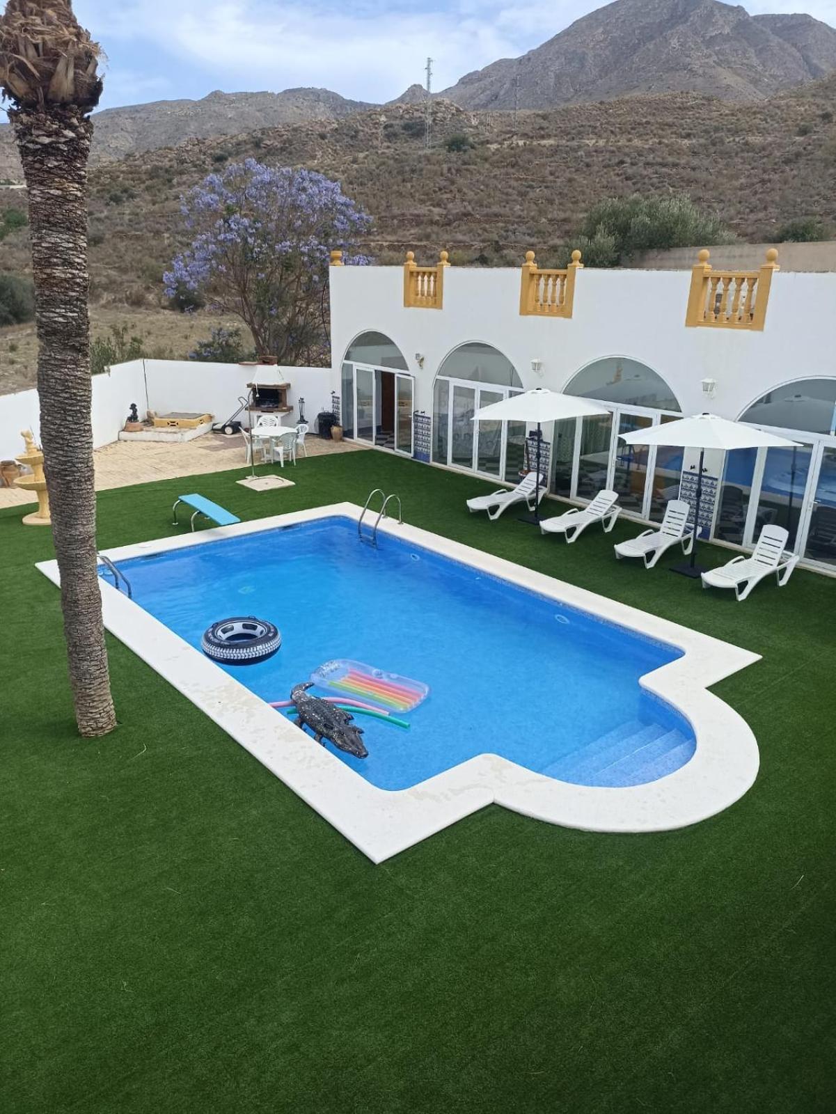 Chalet Mojacar Micar 41 Villa Exterior foto